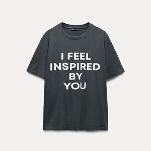 Size Small | Zara | Gray Graphic Tee